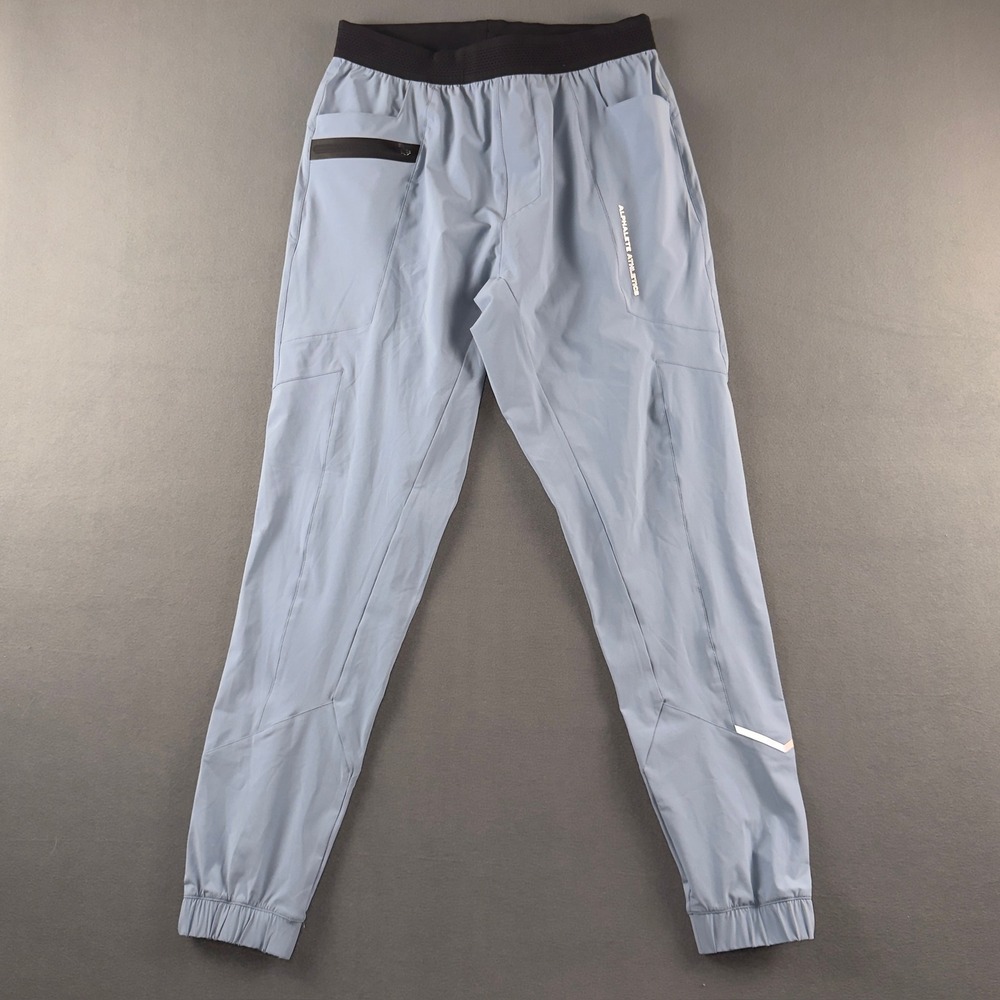Alphalete‎ Athletics Mens Tapered Joggers Light Blue Small Activewear Pants